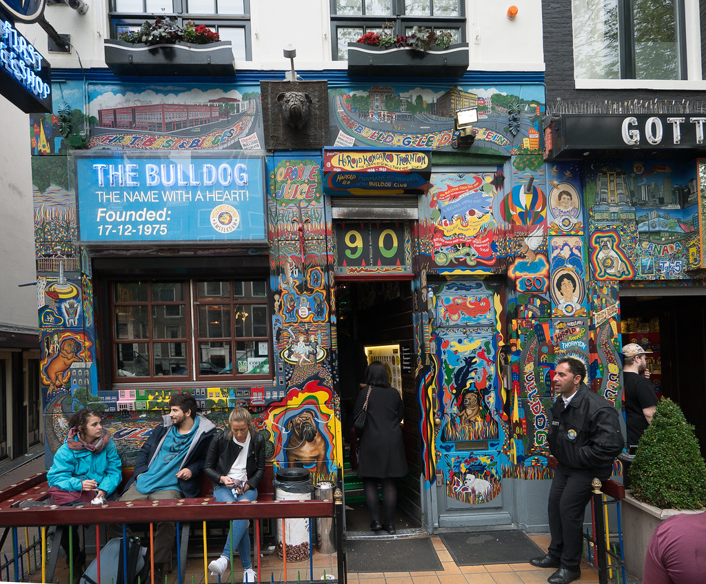 Cannabis shop storefront
